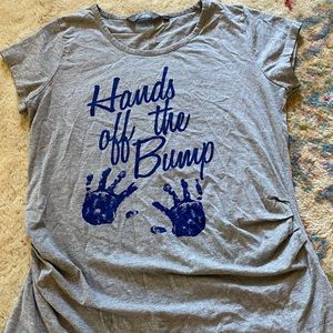 Grey maternity T-shirt